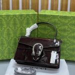 GUCCI PATENT LEATHER HANDBAGS