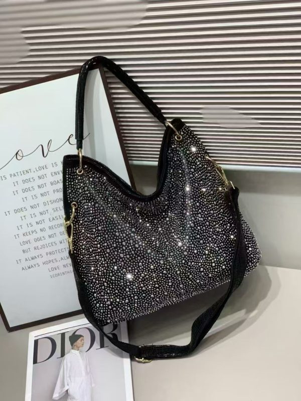 DAZZLING LUXURY SPARKLE TOTE - Image 7