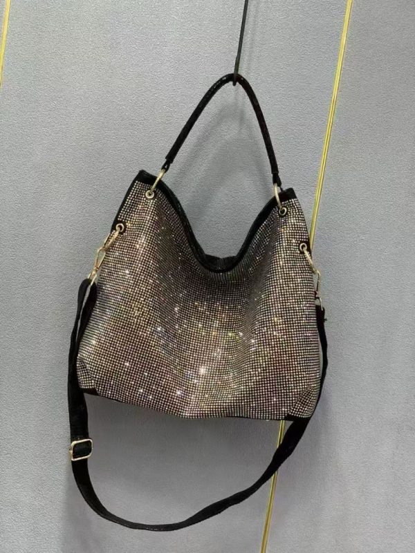 DAZZLING LUXURY SPARKLE TOTE - Image 5