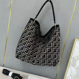DAZZLING LUXURY SPARKLE TOTE - Image 3