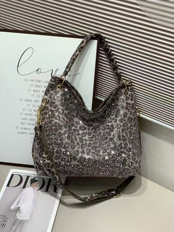 DAZZLING LUXURY SPARKLE TOTE - Image 4