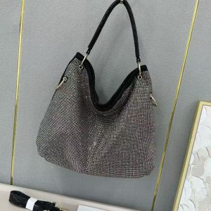 DAZZLING LUXURY SPARKLE TOTE - Image 9