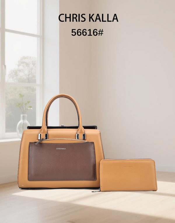 MULTI TONE DESIGNER HANDBAGS - Image 3