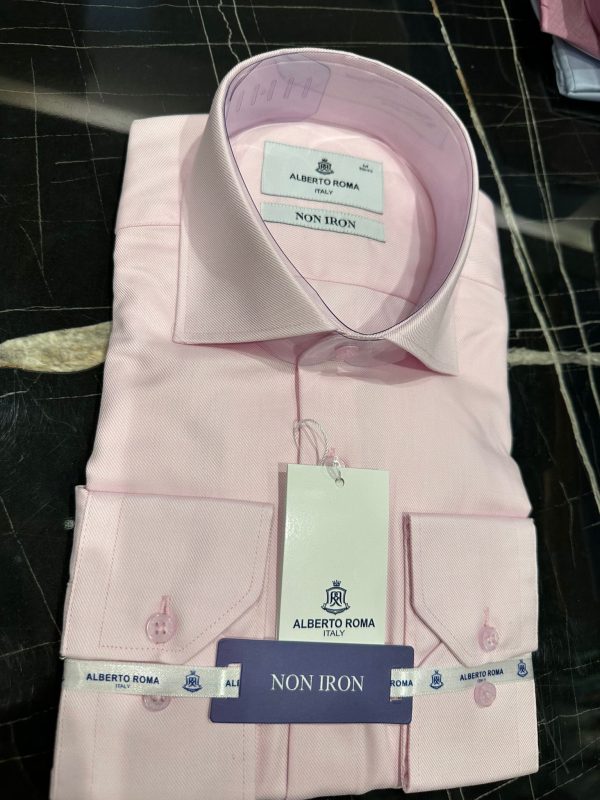 COLORED PLAIN OFFICE SHIRT - Image 17