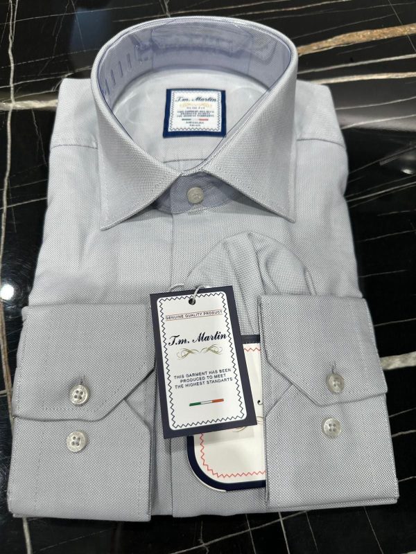 COLORED PLAIN OFFICE SHIRT - Image 7