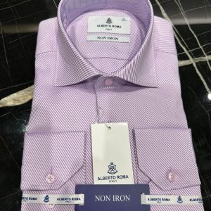 COLORED PLAIN OFFICE SHIRT - Image 18